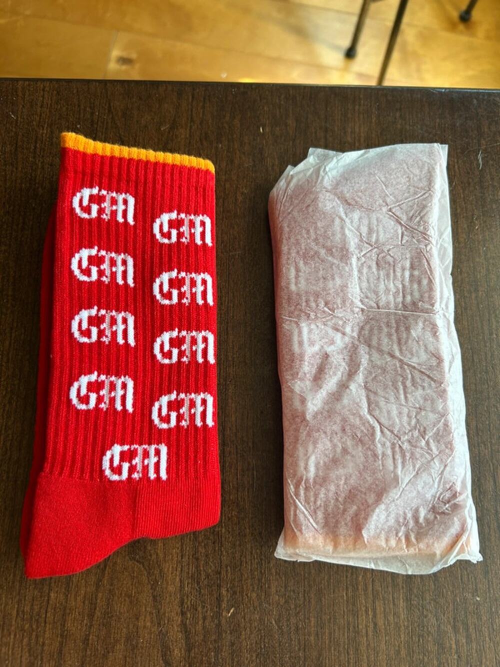 2 pair Grand Marnier socks new